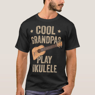 Camiseta Los abuelitos de Guay tocan Ukulele Music Guitar d