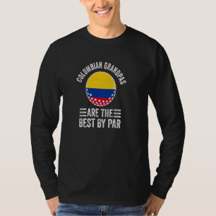 Camiseta Los abuelos colombianos son los mejores por Par Go