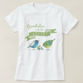 Camiseta Los abuelos hacen vida Aves GRANDES