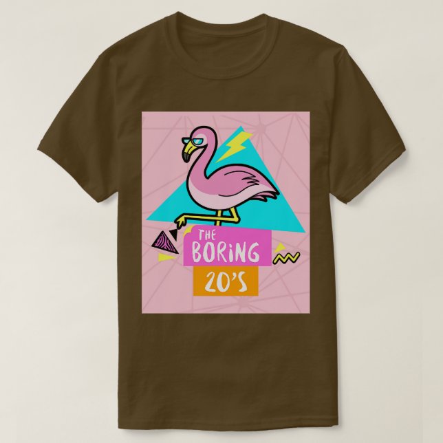 Camiseta Los aburridos 20 (Diseño del anverso)