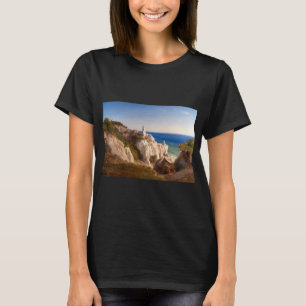 Camiseta Los acantilados de la isla de Mon por Louis Gurlit