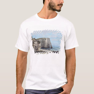 Camiseta Los acantilados en Etretat después de la tormenta