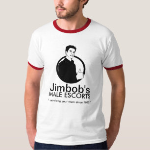 CAMISETA LOS ACOMPAÑAMIENTOS MASCULINOS DE JIMBOB