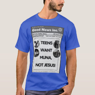 Camiseta los adolescentes quieren muna no jesus MUNA poster