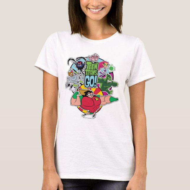 Camiseta ¡Los adolescentes se van! | Gráfico de grupo de eq (Anverso)
