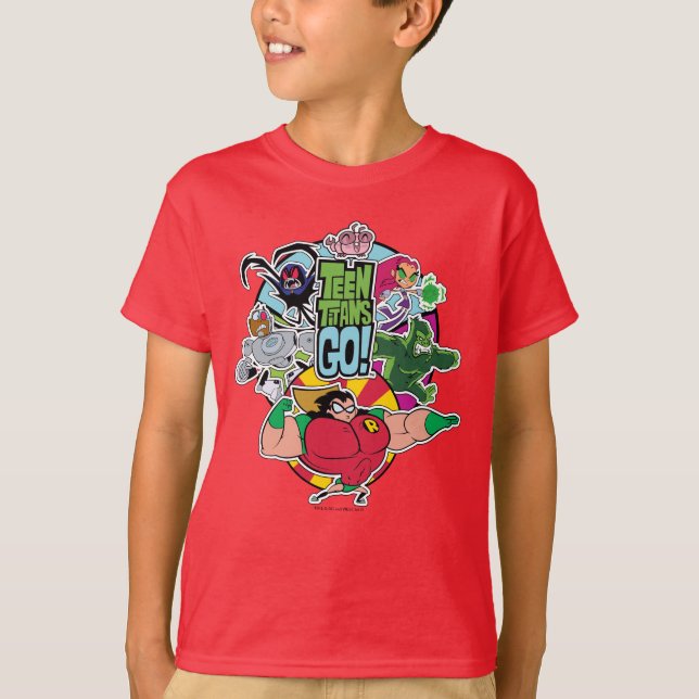 Camiseta ¡Los adolescentes se van! | Gráfico de grupo de eq (Anverso)