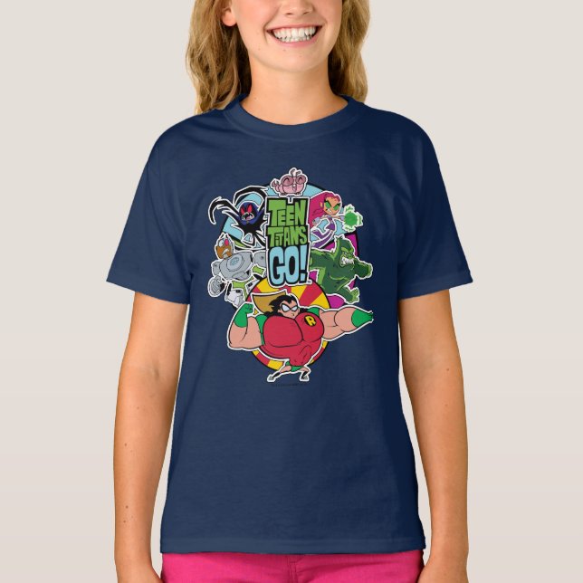 Camiseta ¡Los adolescentes se van! | Gráfico de grupo de eq (Anverso)