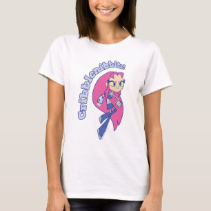 Camiseta ¡Los adolescentes se van!   Starfire "Cribblenibbi