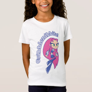 Camiseta ¡Los adolescentes se van!   Starfire "Cribblenibbi
