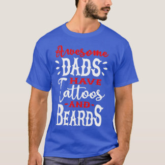 Camiseta Los adorables padres tienen tatuajes y barbas 2