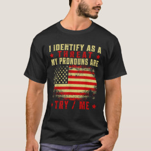 Camiseta Los Adultos Unisex Son Divertidos, Me Identifico C