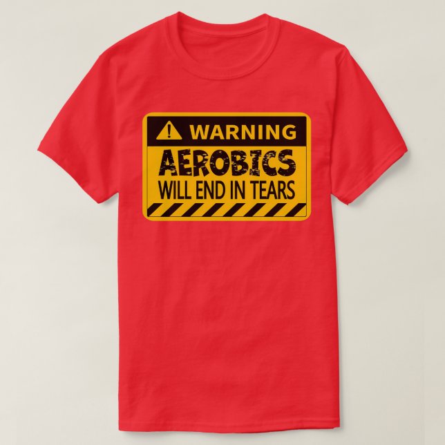 Camiseta Los Aerobios Terminarán En Lágrimas Diseño De Avis (Diseño del anverso)
