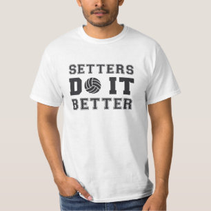 Camiseta Los aficionados al voleibol lo hacen mejor