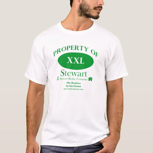 Camiseta Los agentes inmobiliarios - propiedad de los (Anverso)