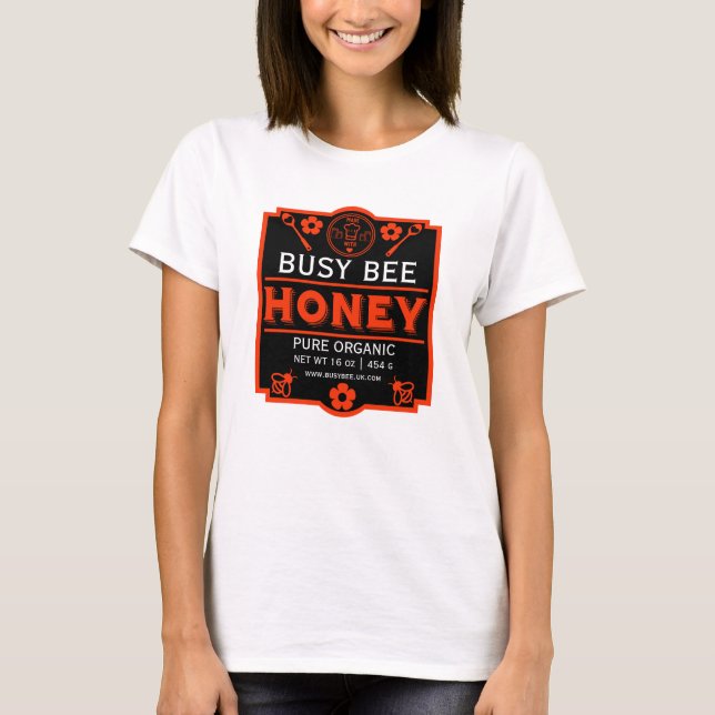 Camiseta Los agricultores comercializan Honey Jar (Anverso)