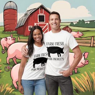 Camiseta Los agricultores cultivan productos frescos de cer