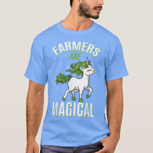 Camiseta Los agricultores son ganancias mágicas de Unicorni