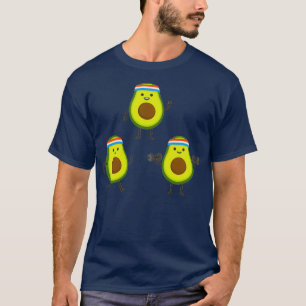 Camiseta Los aguacates realizan el ejercicio de elevación