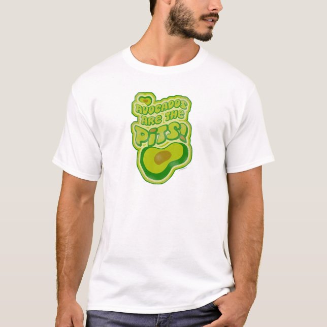 Camiseta Los Aguacates Son El Lema Gracioso De Pits (Anverso)