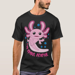 Camiseta Los ajolotes son mi Animal Espiritual