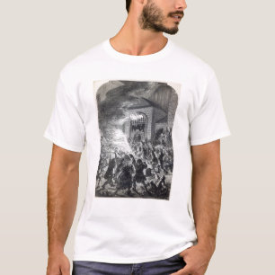Camiseta Los alborotadores de "ningún Popery" que queman l