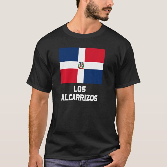 Camiseta Los Alcarrizos República Dominicana Bandera Emblem (Anverso)