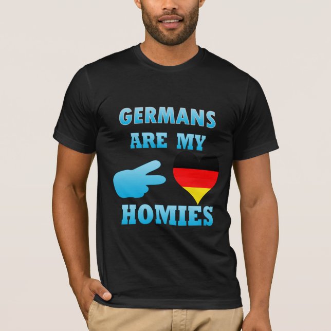 Camiseta Los alemanes son mi Homies (Anverso)