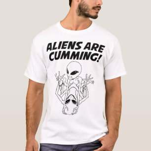 Camiseta Los Alienígenas están tartamudeando un gracioso es