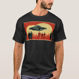 Camiseta Los Alienígenas Rojos Han Llegado