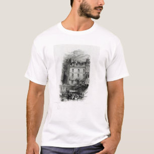 Camiseta Los alojamientos de Napoleon en el Quai Conti,