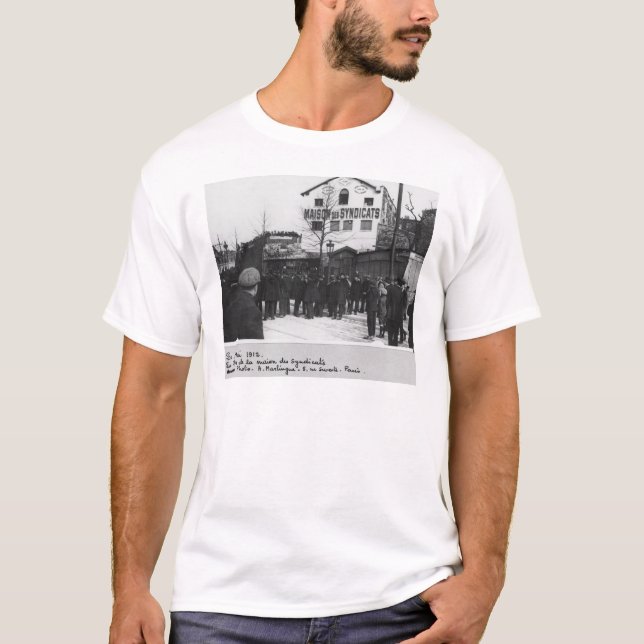 Camiseta Los alrededores del DES Syndicats de Maison, (Anverso)