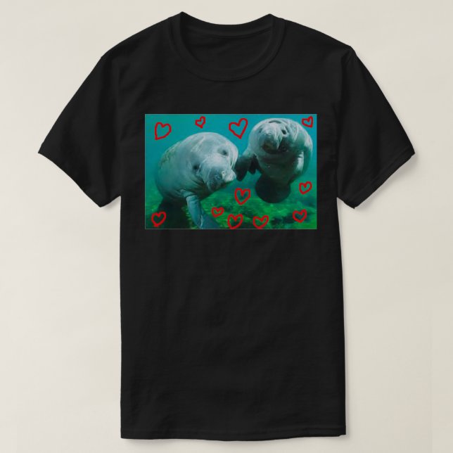 Camiseta los amantes (Diseño del anverso)