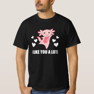 Camiseta Los Amantes De Axolotl Aman A Los Animales Aburrid
