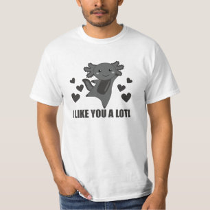 Camiseta Los Amantes De Axolotl Aman A Los Animales Aburrid