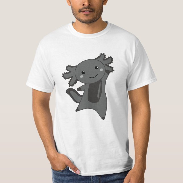 Camiseta Los Amantes De Axolotl Aman A Los Animales Aburrid (Anverso)