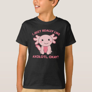 Camiseta Los Amantes De Axolotl Aman A Los Animales Aburrid