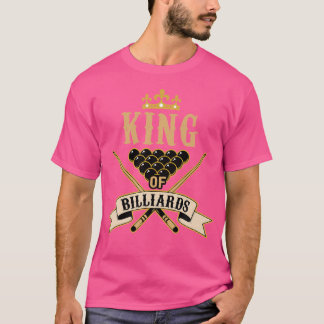 Camiseta Los Amantes De Billiard Snooker Son El Rey De Bill
