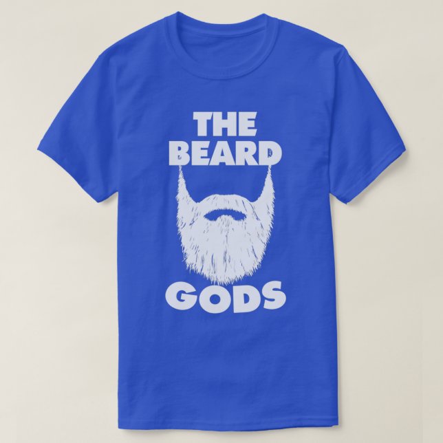Camiseta Los amantes de la barba de los dioses de la barba  (Diseño del anverso)