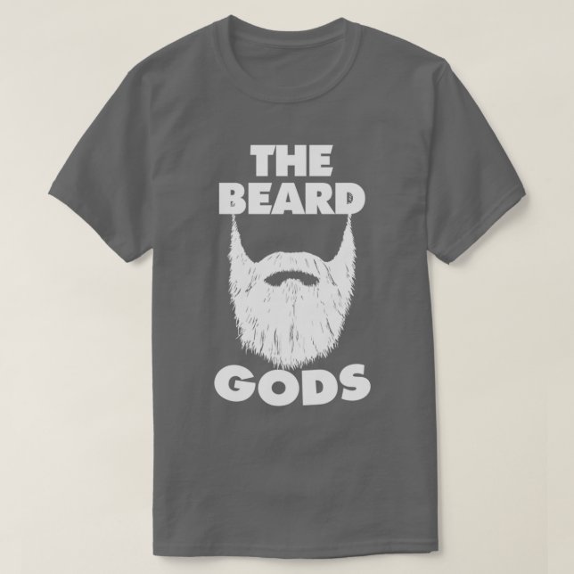 Camiseta Los amantes de la barba de los dioses de la barba  (Diseño del anverso)