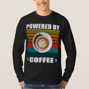 Camiseta Los Amantes De La Comida Dirigidos Por El Café Fre