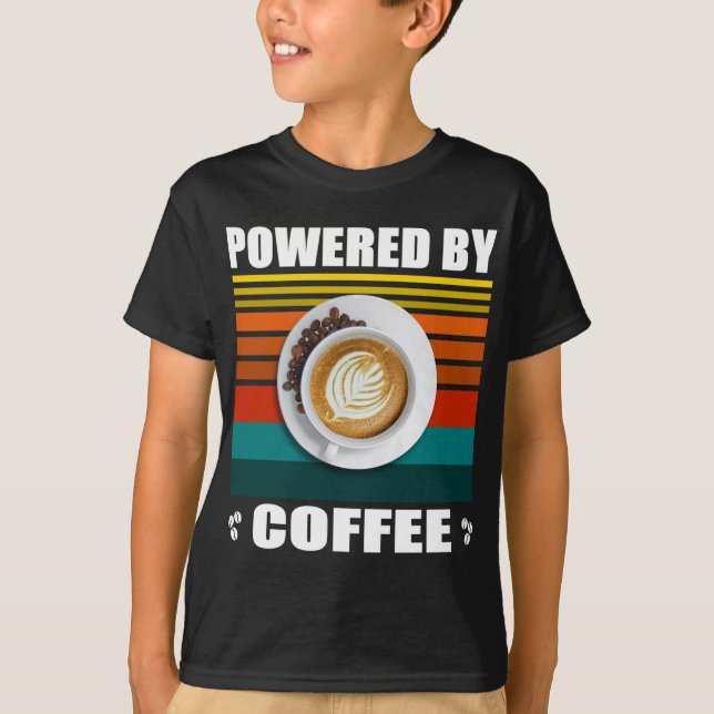 Camiseta Los Amantes De La Comida Dirigidos Por El Café Fre (Anverso)