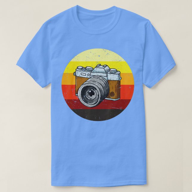 Camiseta Los amantes de la fotografía regalos de fotógrafo  (Diseño del anverso)