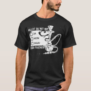 Camiseta Los amantes de la hookah quieren un espectáculo de
