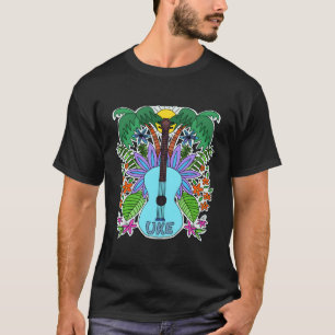 Camiseta Los amantes de la música ucraniana de moda se divi