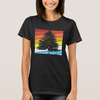 Camiseta Los amantes de la naturaleza del senderismo de la 
