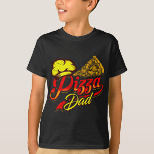 Camiseta Los amantes de la pizza me encantan Pizza Dad