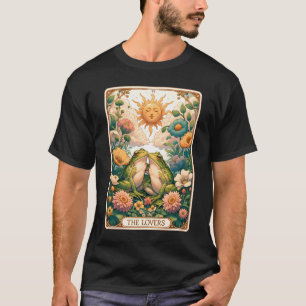 Camiseta Los amantes de la tarjeta Tarot Rana Goblincore Es
