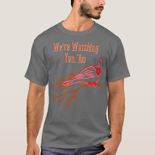 Camiseta Los amantes de las aves del cardenal Funny Birding