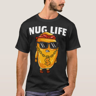 Camiseta Los amantes de los ángeles de la vida nug de pollo