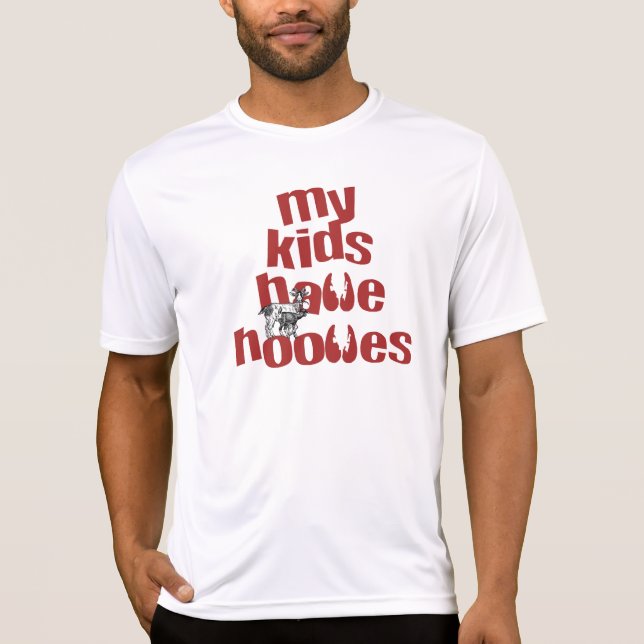 Camiseta Los amantes de los animales adoran la ropa de cabr (Anverso)